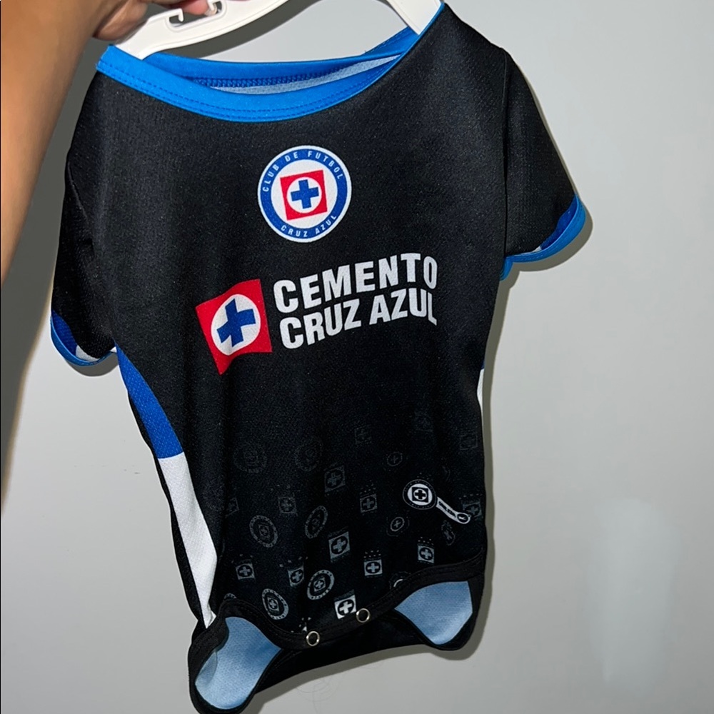 Cruz Azul Baby Onesie